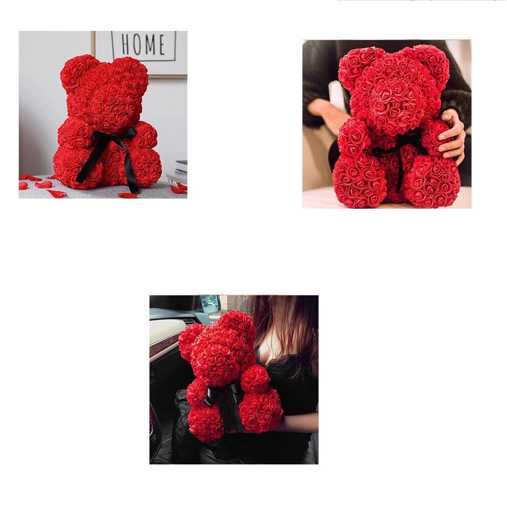 Regali Per La Mamma Orsetto Di Sapone, Regalo Orso Rosa, Orso Per San Valentino, Regalo Per La Festa Della Mamma Per La Moglie, Regali Romantici Per La Fidanzata, Regalo Rosa Per Lei - 12