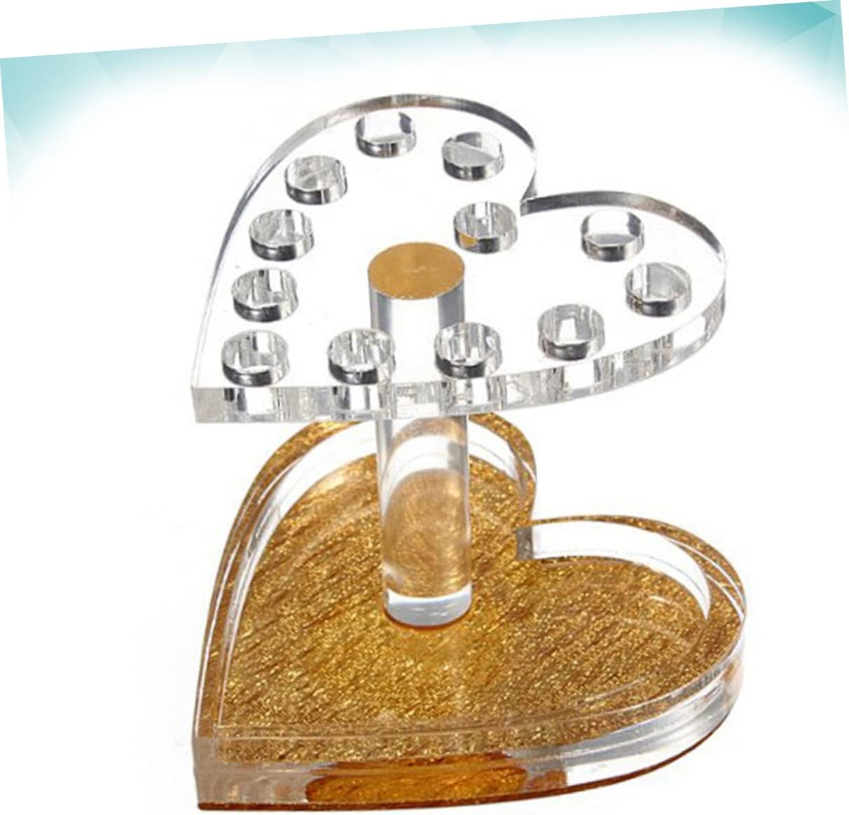 1pc Art Brush Organizer Nail Brush Holder Organizer Cosmetic Brush Holder Acrylic Brush Pen Holder Nail Display Stand Makeup Brush Holder Stand for Nail Pen Manicure