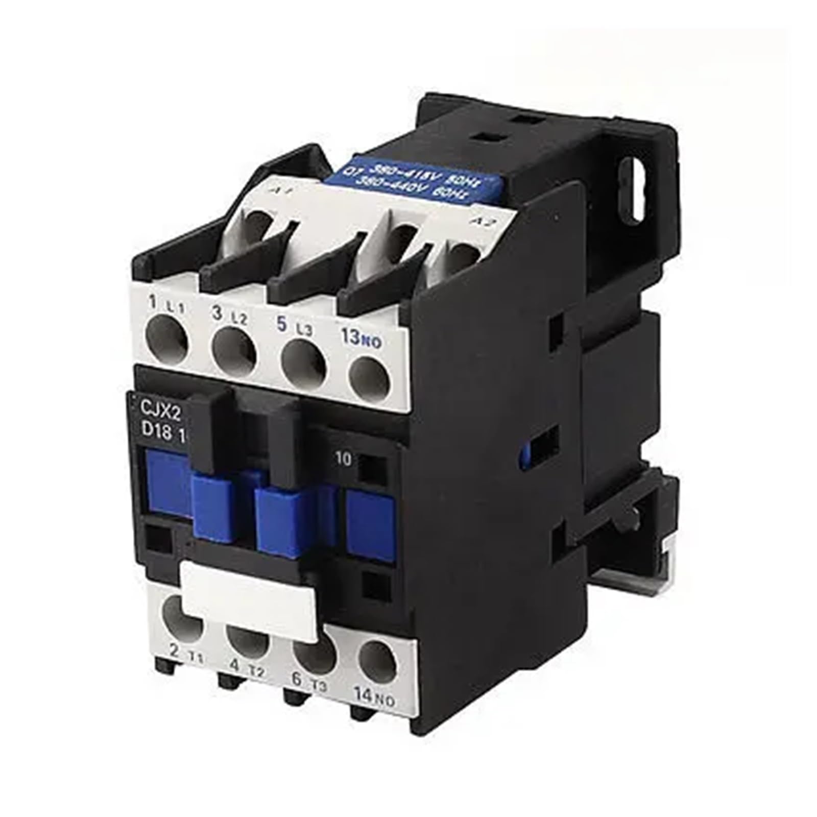 RCGKNNMUZ CJX2-1810 380V Coil 3-Pole 3P 35mm DIN Rail mounting NO DIN Rail AC contactor