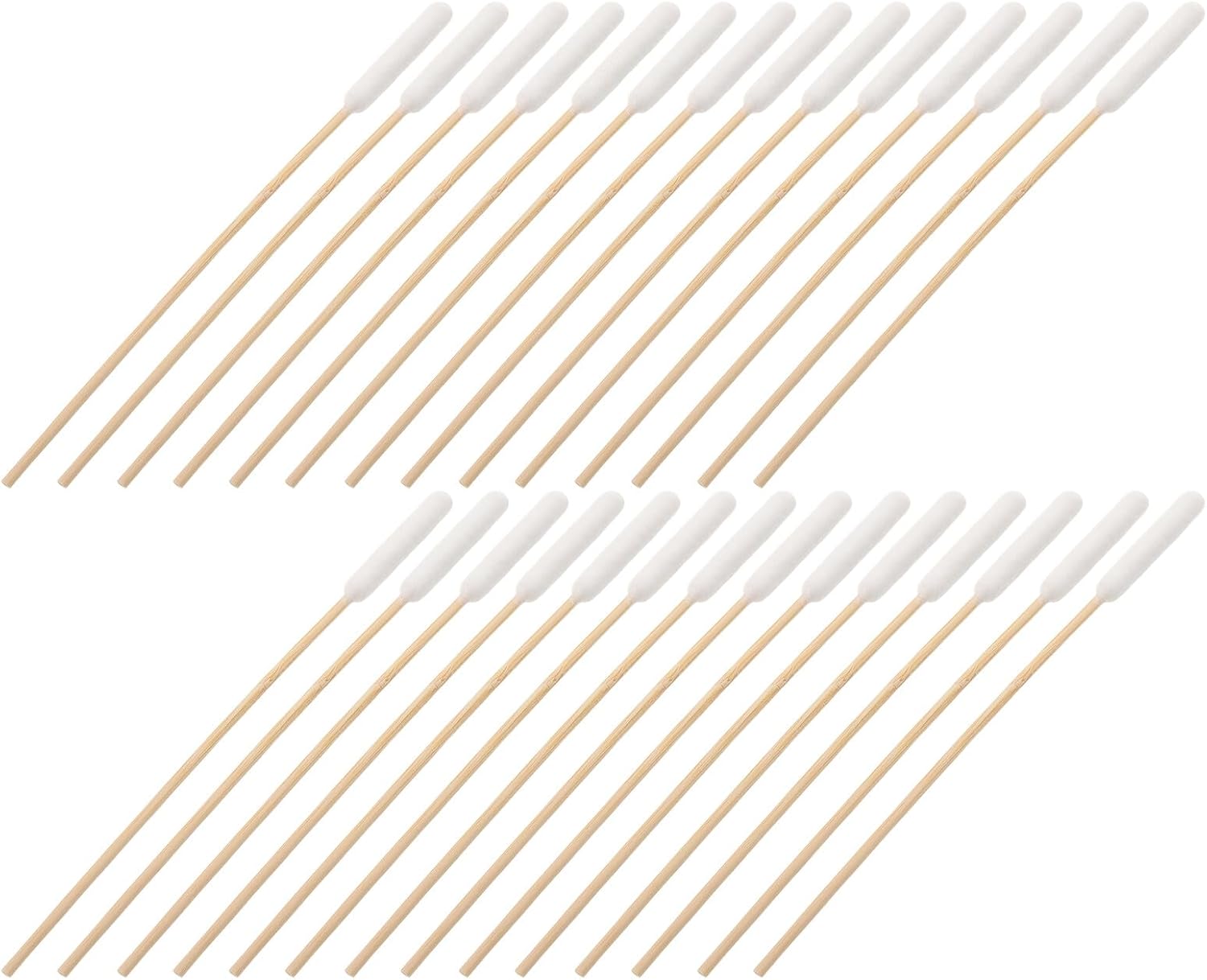 Pet Cotton Swabs for Dogs and Cats Ear Cleaning Swabs with Wooden Handle 15cm Puppy Ear Cleaner Grooming Tool and Wax Removal 50pcs