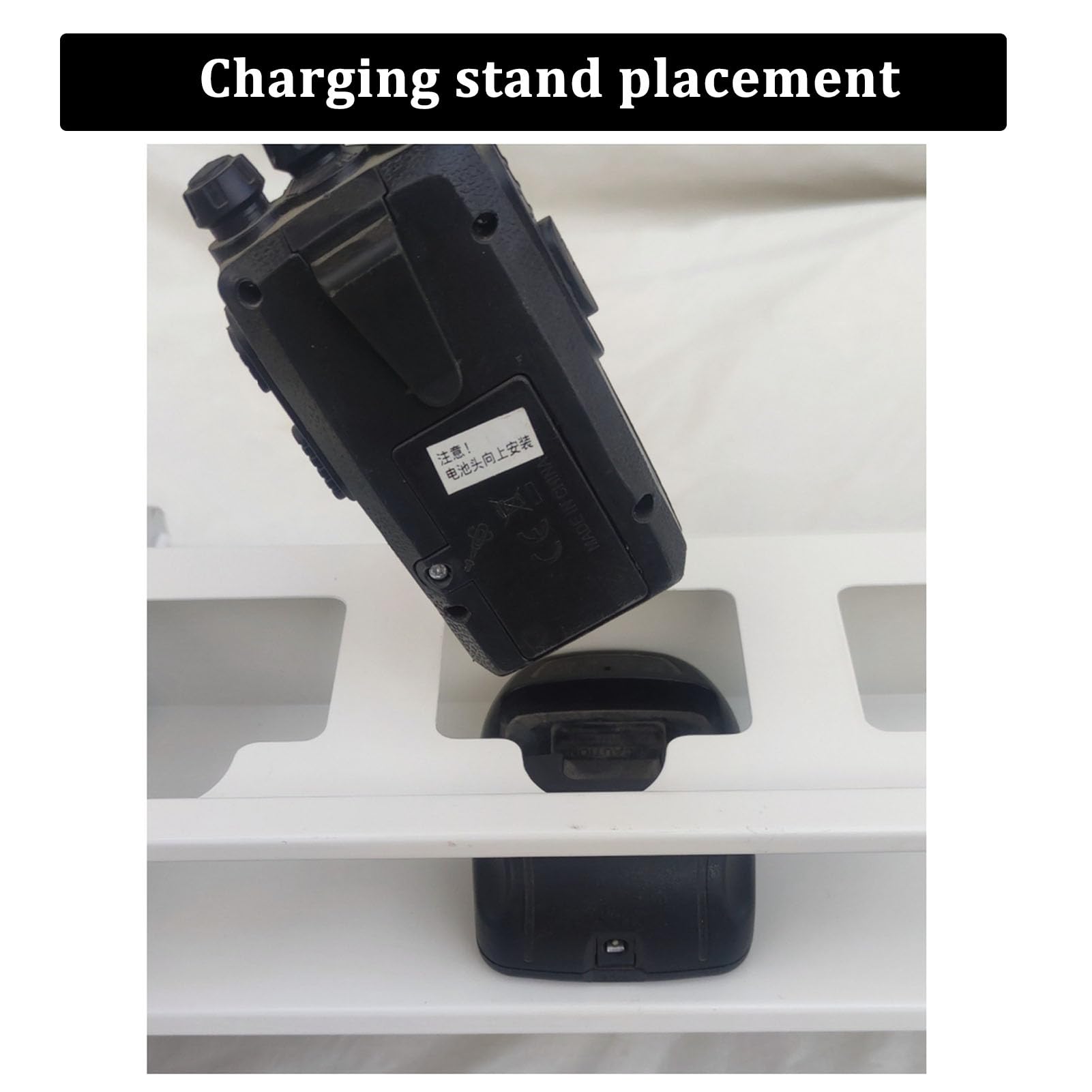 Générique Support de Talkie-walkie de Bureau avec Base de Chargement