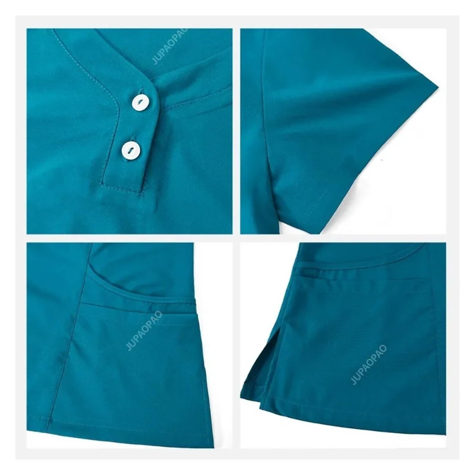Uniformi per infermiere da donna Set di camici da medico e infermiere, set da jogging da donna, accessori for ospedale, sala operatoria, abbigliamento da lavoro chirurgico For Abbigliamento da lavoro(