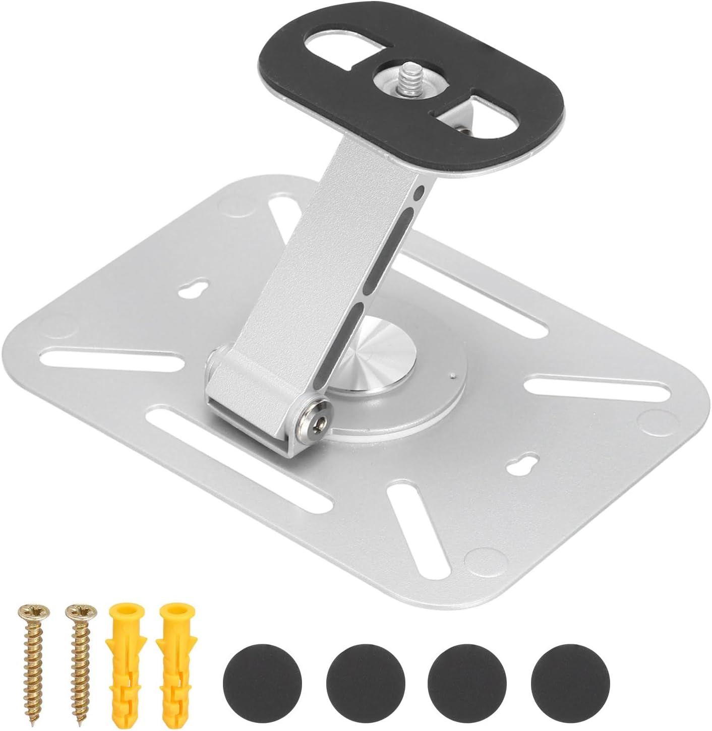 MECCANIXITY 3-in-1 Table/Wall/Ceiling Projector Stand Silver 90mm/3.54"(L)