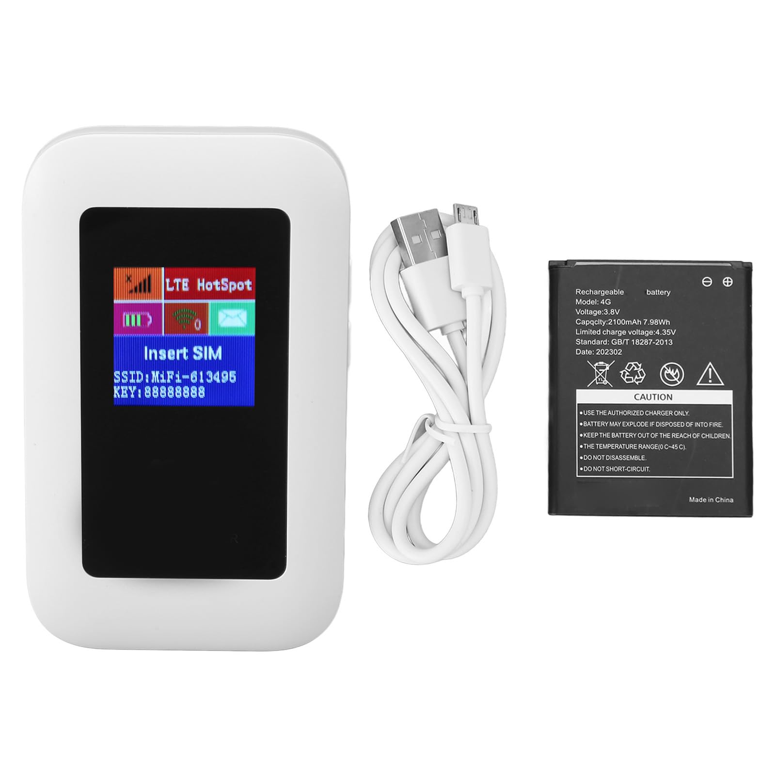 Ejoyous Router WiFi 4G con Slot Micro SIM, 150Mbps