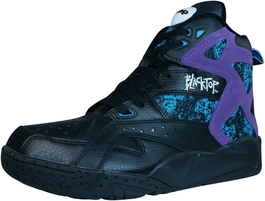 Reebok Men’s Top Battle Ground Sneakers 44 Black