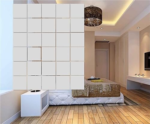 Miniatura 15 de Divisor de habitación colgante blanco, 12 unidades, divisor de habitación de madera y plástico, paneles de panel de división para decoración de