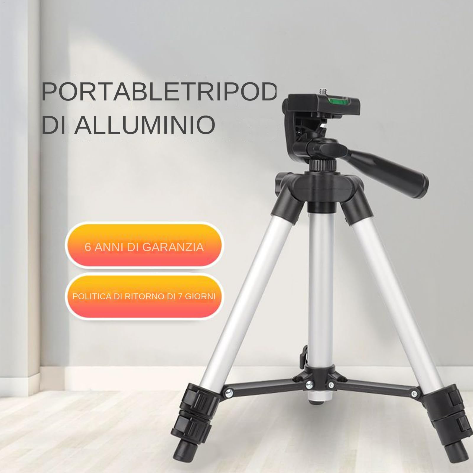 Livello a Linea Incrociata con Treppiede Strumento di Livellamento per | Kit Per Allineamento E Livellamento Per Installazione Pavimenti Idraulica Finestre Giardino Armadi