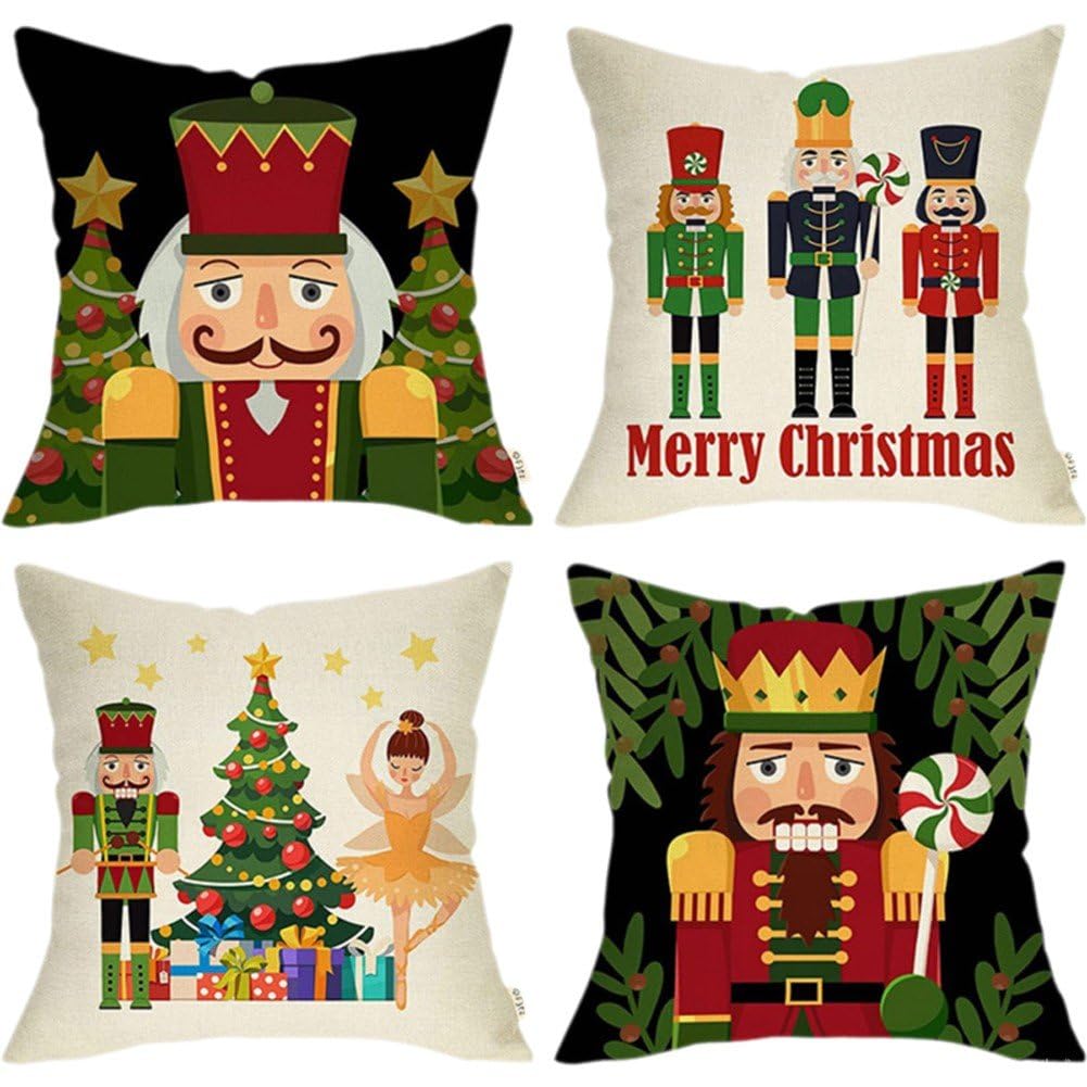 Décoration de maison housses de coussin de Noël pour raviver votre mobilier