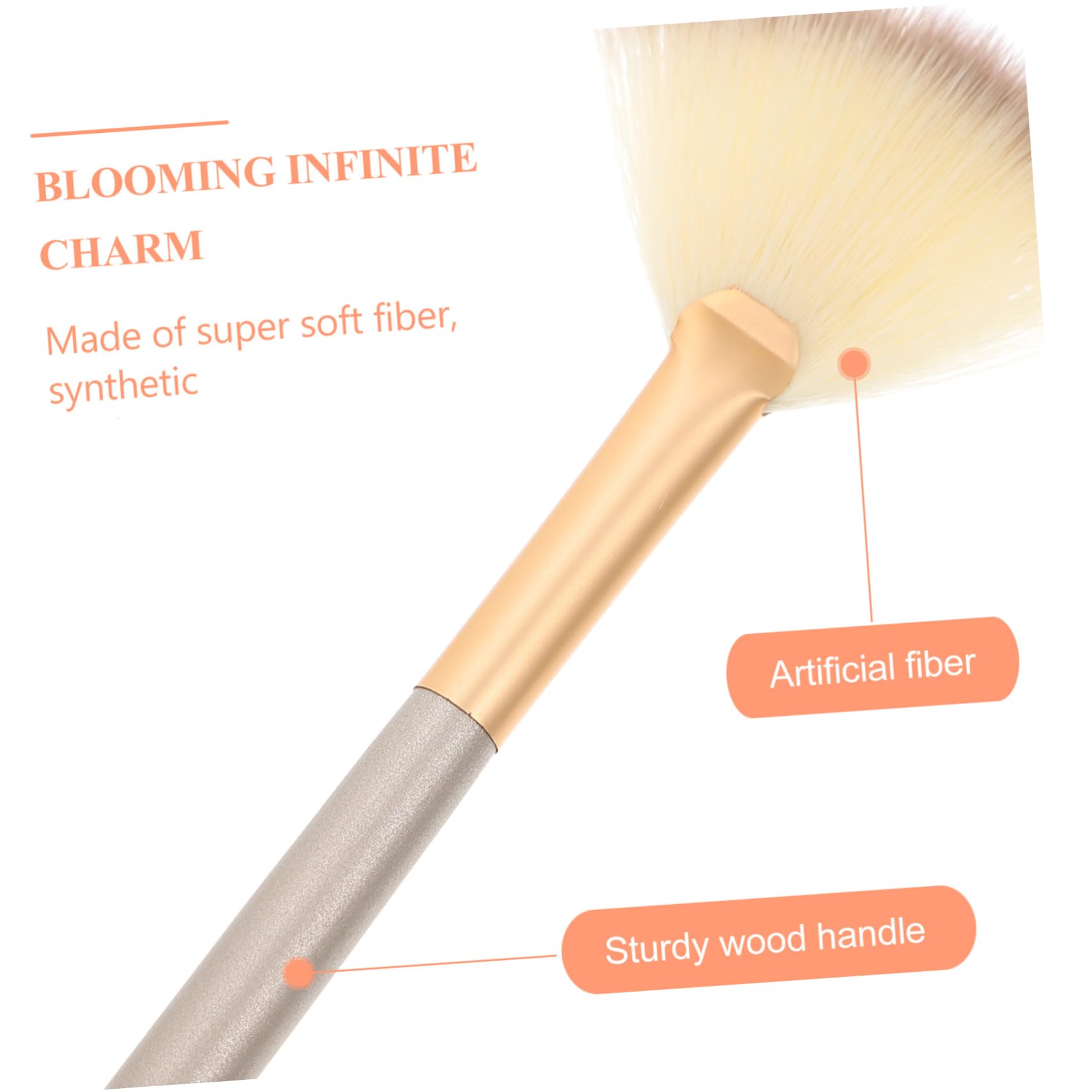 Didiseaon Facial Mask Brush Beauty Makeup Brush Set 12pcs Fan Shaped Skincare Tools