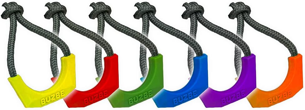 BUZBE Pull Tab and Hitch Point, Color Coded Labels, Color Coded Tackle Box, Colony Tackle Box Handle, Color Rush
