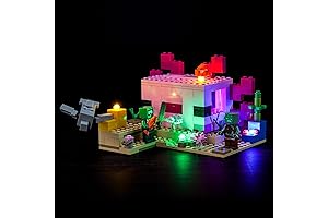 DIY LED Lights for Your Axolotl Minecraft House