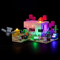 Vista 7 de Kit de luces LED compatible con Lego Minecraft The Pumpkin Farm 21248, accesorios de iluminación para bricolaje, compatibles con Lego Minecraft