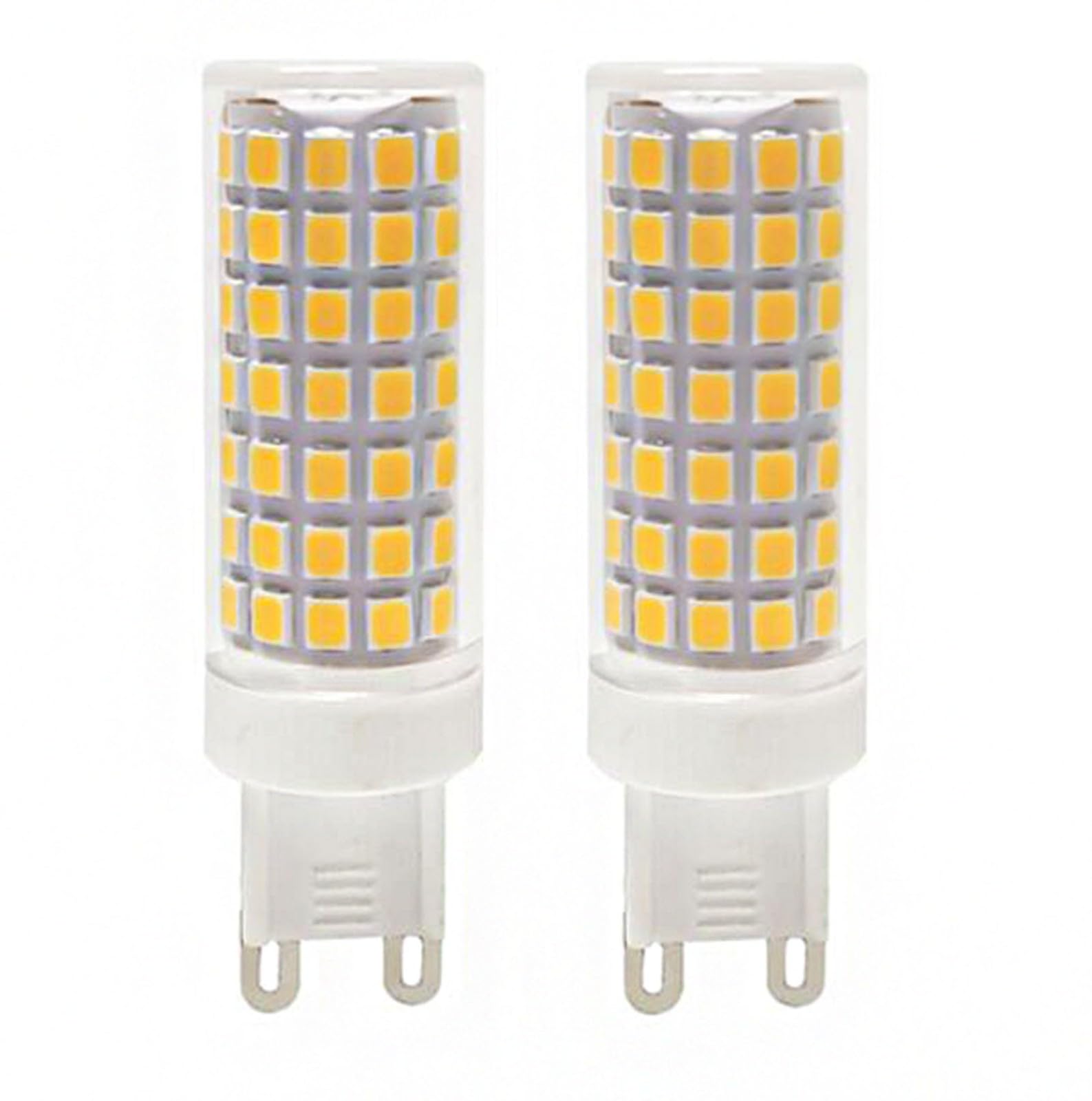 LED Bulb G9 10W Equivalent 100W Bulbs 3000K/4000K/6000K Home Use Energy Saving Lighting 1000 Lumens High Color Rendering No Dimmable(Neutral 4000k,2pcs)