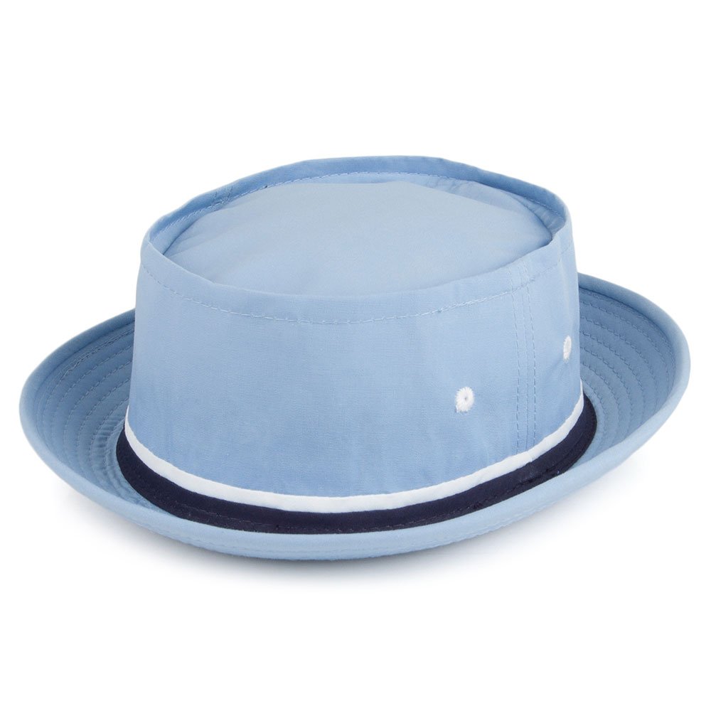 Dorfman Pacific Hats Packable Bucket Hat - Light Blue L