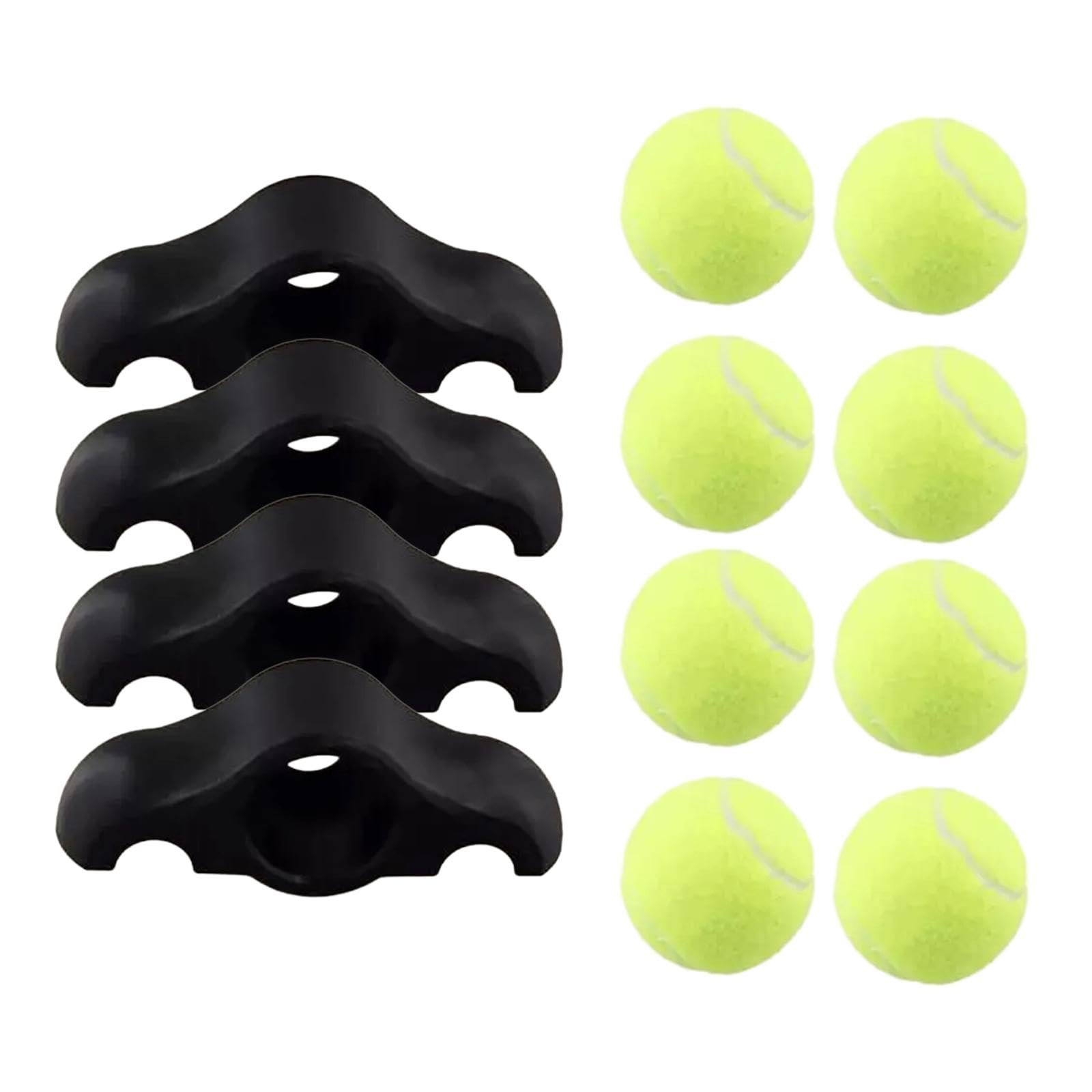 Yiju Indoor Cycling Snap Rocker Feet Adapters Rocker Plates Fitness Anti Slip Exercise Practical Stability Accessories, 4 Adapters