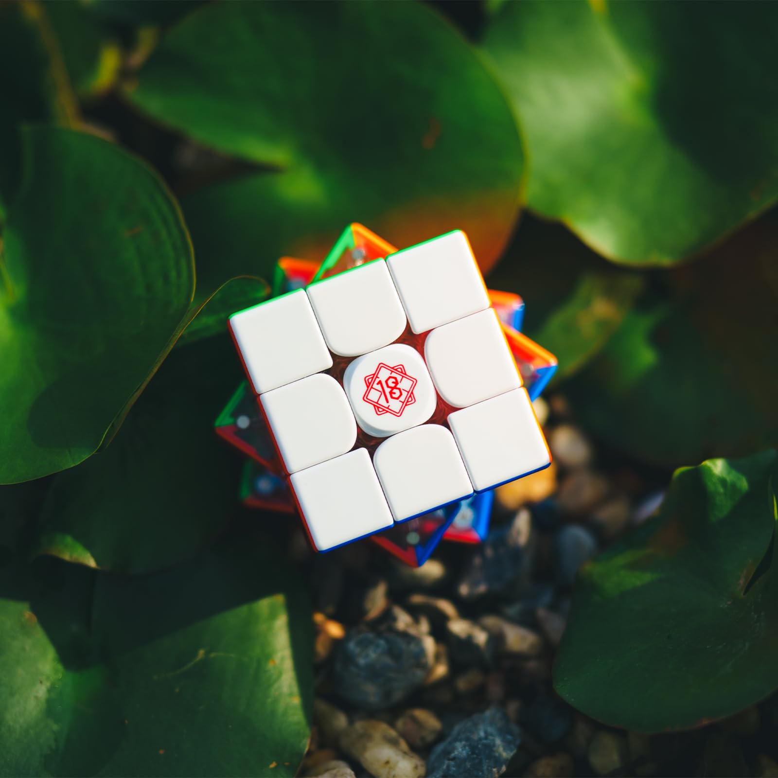 Moyu superweilong v2 3x3 cubo magico 18 Anniversary Edition