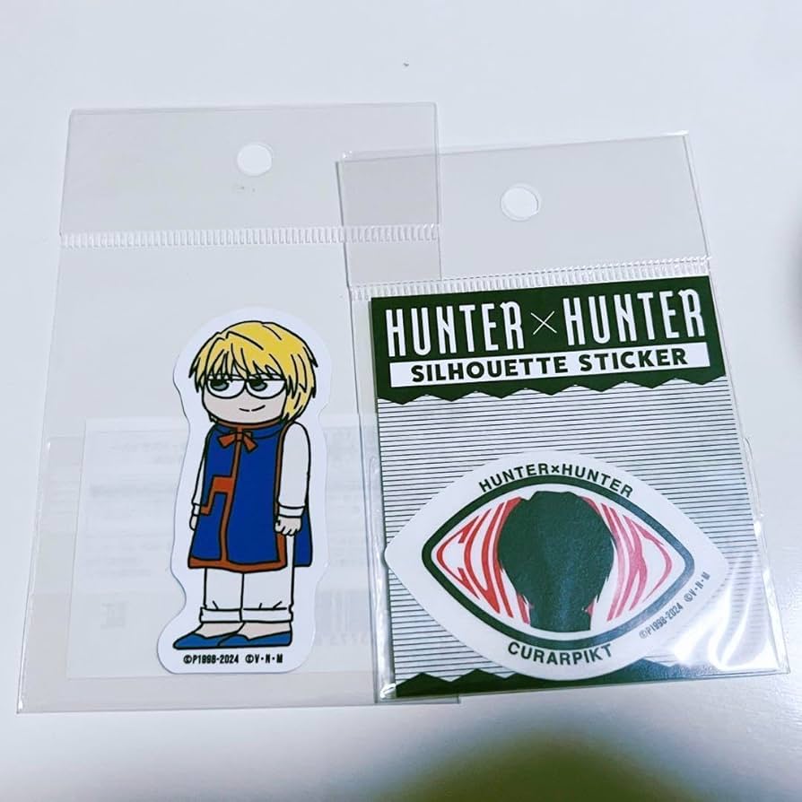 Amazon | クラピカ シルエット ジロリ ステッカー HUNTER×HUNTER
