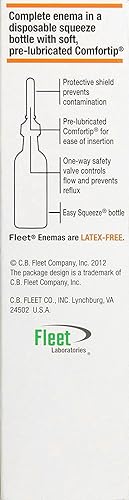 Miniatura 5 de Fleet Enema de aceite mineral laxante para el estreñimiento, 4.5 onzas líquidas (paquete de 12)