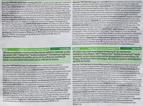 Hills Science Plan 0052742891804 Hills Canine Puppy Mini Huhn Hundefutter 3kg