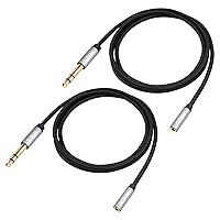 Vista 12 de SiYear 0.250 in 1/4 pulgadas macho estéreo a 2 conectores hembra TRS doble 1/4 "cable de altavoz de audio, cable adaptador divisor en Y