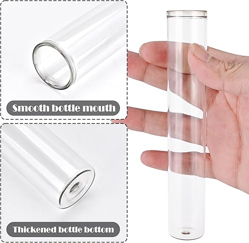 Miniatura 4 de Desktop Glass Plant Propagation Station with 5 Test Tubes in Wooden Stand - Hydroponic Plants Cutting Office Home Decoration and Garden Decor