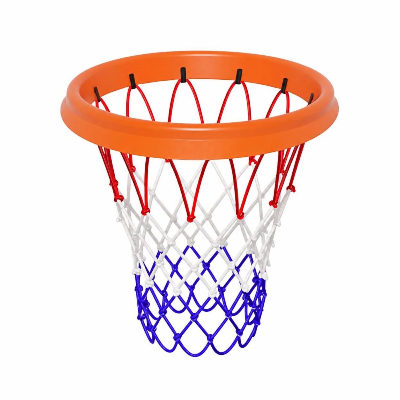 predolo Anello da Basket con Rete Appendibile | da Basket con Rete, Duraturo, Attrezzatura Sportiva, per Al Chiuso, Cortile