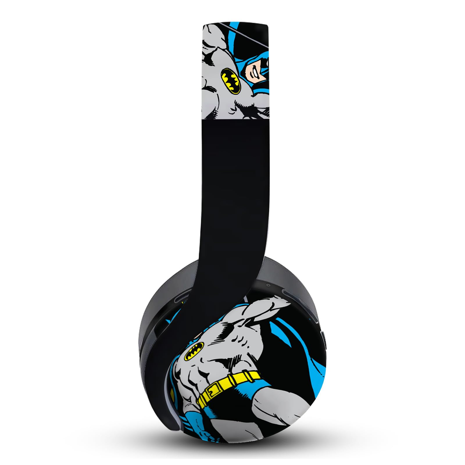 Head Case Designs Officially Licensed Batman DC Comics Classic Logos and Comic Book Vinyl Sticker Skin Decal Cover Compatible with Sony PlayStation PS Pulse 3D Headset