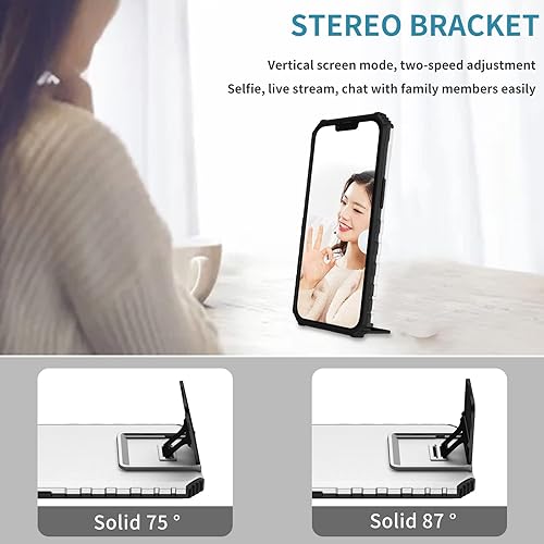 Miniatura 8 de Funda para cámara de lente deslizante para Xiaomi Redmi Note 10 Pro con soporte integrado, resistente a prueba de golpes y cuerpo completo