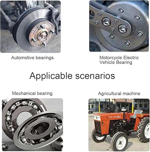 Miniatura 6 de JoyTube Juego de 3 extractores de cojinetes internos piloto de mandíbula, kit de herramientas resistentes para automóvil, SUV, motocicleta