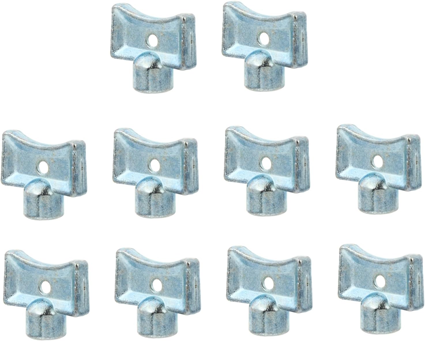 10pcs Exhaust Valve Key Radiator Bleeding Wrench Crescent Plumber Tools Radiator Overflow Tank Wrench