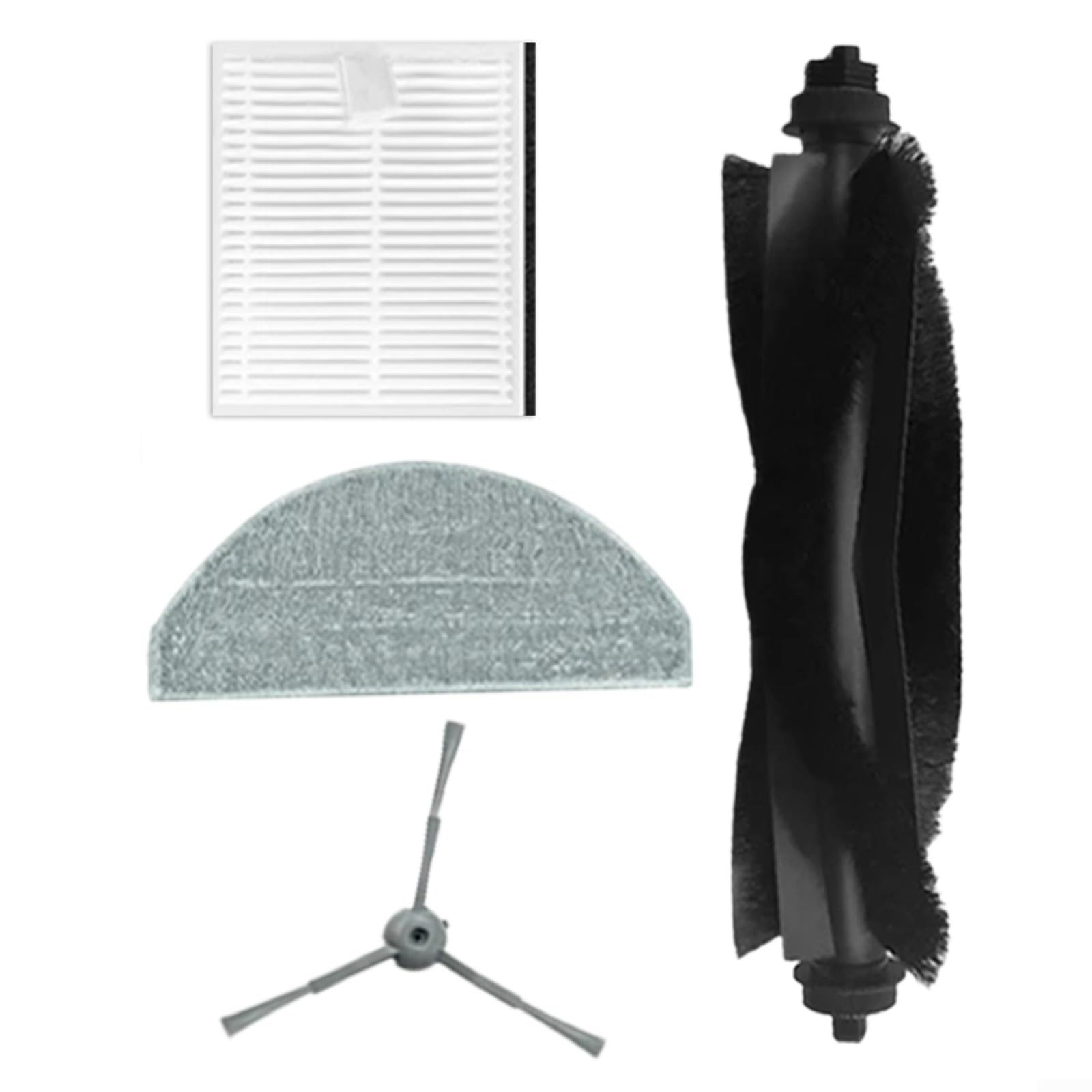 Kit de piezas de repuesto para aspiradora Hoover HG4 Hydro - 4 filtros, 4 paños de fregona, 4 cepillos laterales, 4 bolsas de polvo, 1 cepillo principal