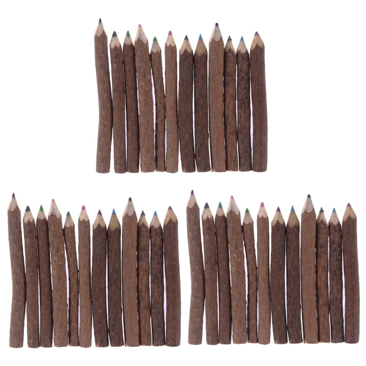 SHINEOFI Lapices Dibijos Plantas Lapiceros Sueltos 36 Uds Lápices De Rama De Árbol Lápiz De Rama De Madera Lápices De De De De Ramita Lápiz De