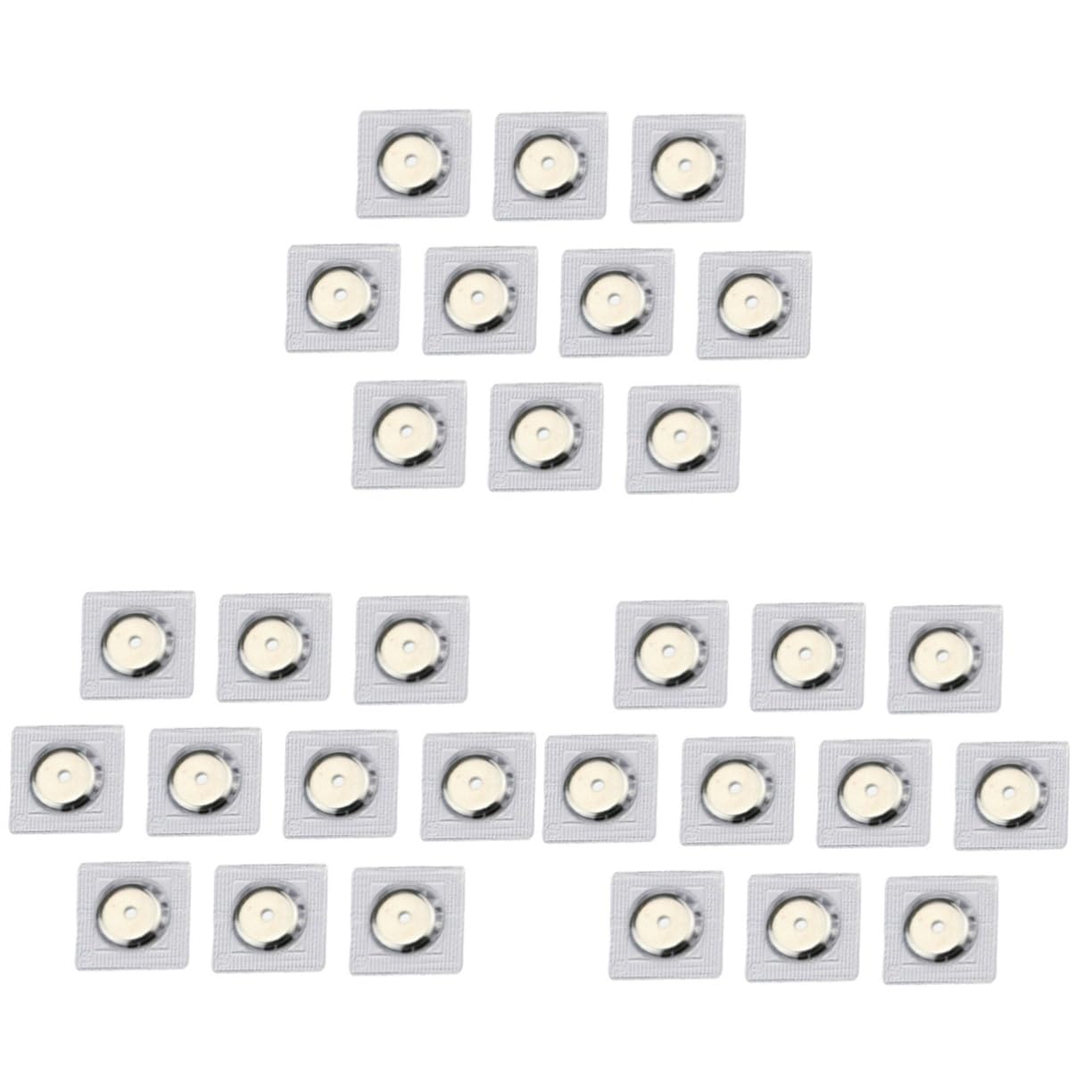 VILLCASE 30pares Botones Magnéticos Para Ropa y Manualidades Cierre Invisible Para Abrigos Chaquetas Bolsos y Accesorios