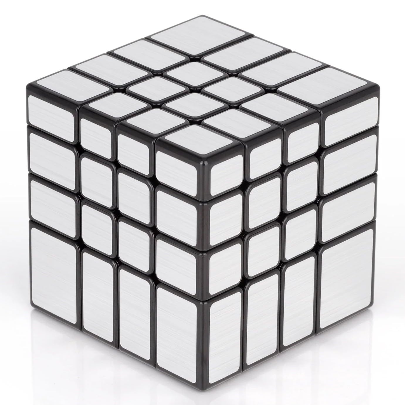 Buy SengSo Mirror 4x4 Shape Mod Speed Cube | Silver Finish