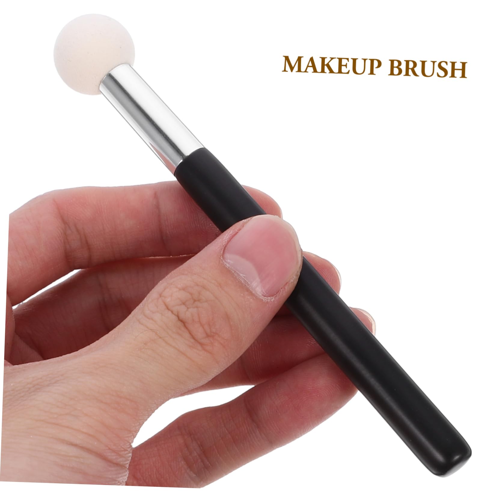 FRCOLOR 6pcs Concealer Brush Small Portable under Eye Concealer Brush Sponge Head Makeup Tool for Foundation Blending