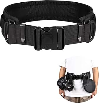 Amazon.co.jp: [LKCCTK] 多機能 ウエストベルト 全長68～120cm 撮影