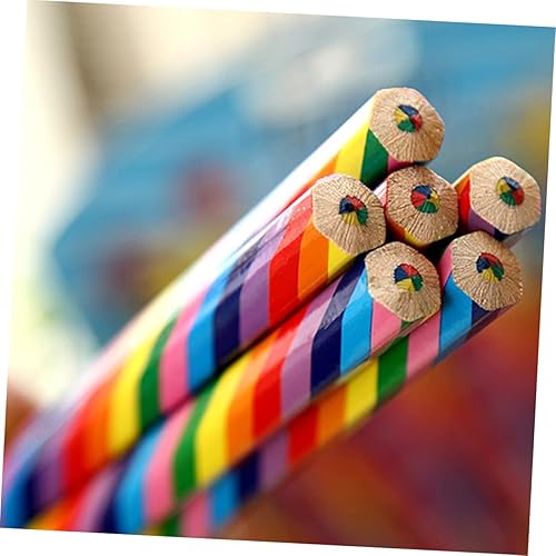 Miniatura 9 de STOBOK 16 piezas de lápices de colores suministros de arte regalos para niños premios para niños regalos de oficina premios para niños premios para