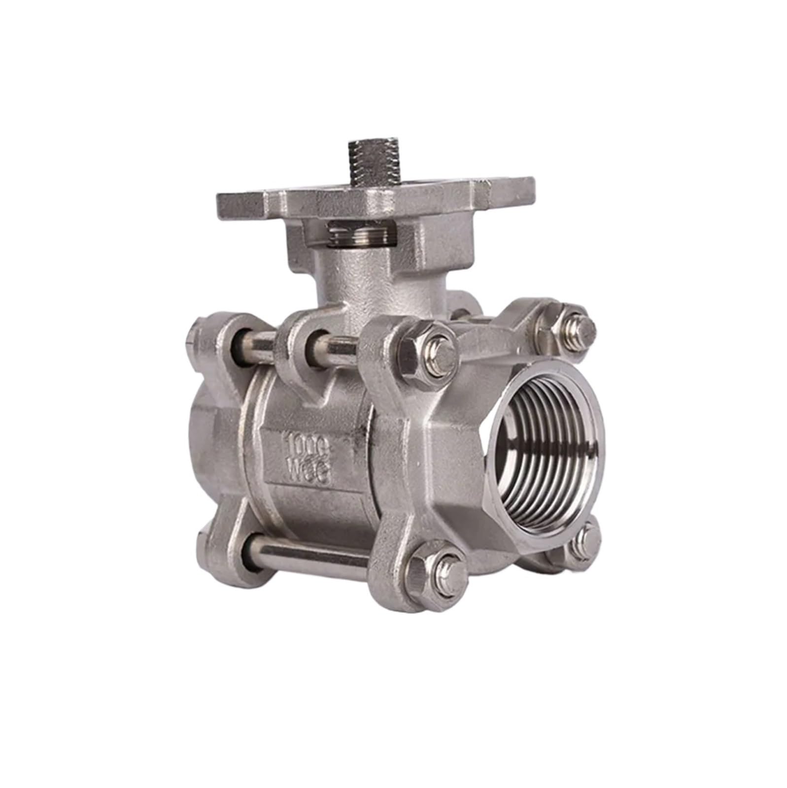 Vanne DN65 acier inoxydable SS304 de haute résistance mécanique