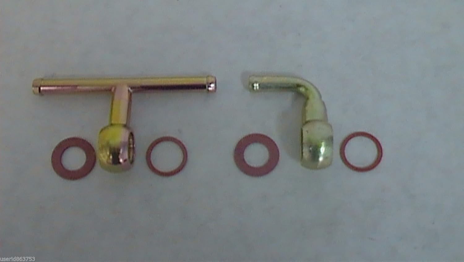 FUEL INLET SET DCOE FUEL DUAL WEBERS 10536.038