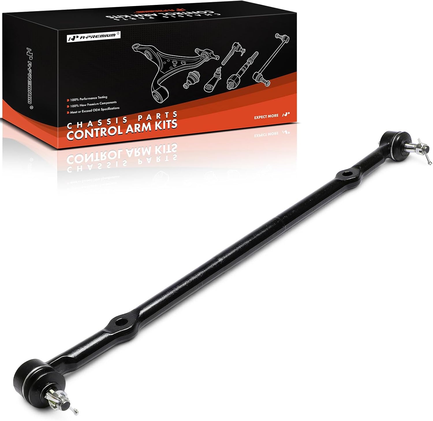 A-Premium Front Steering Center Link, Compatible with Geo Tracker 1989-1997 & Chevrolet Tracker 1998 & Suzuki Sidekick 1989-1998
