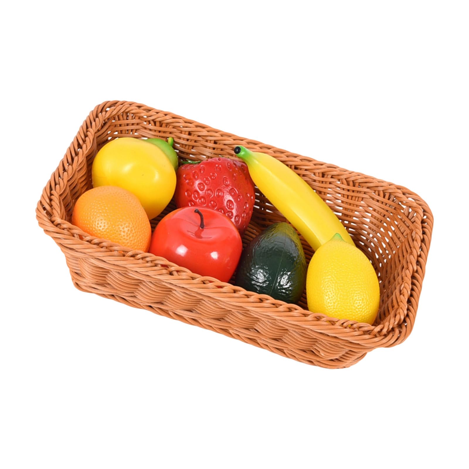 Kunststoff Fruchtstreuer Set, 7 Stück, Rhythmusentwicklung, inklusive Tragekorb zur Förderung des kooperativen Spielens und Lernens, Orff Musikspielzeug
