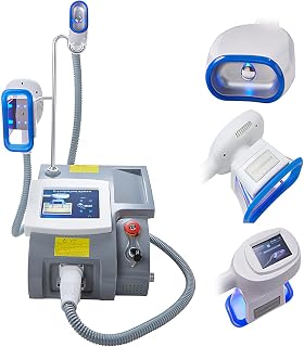 Multifunction 360 Cryolipolysis Machine with 3 Handles, 360 Cryo Fat Freezing Machine Fat Double Chin remove, Rapid Fat Loss, Handles with 3.5" Touch Screen