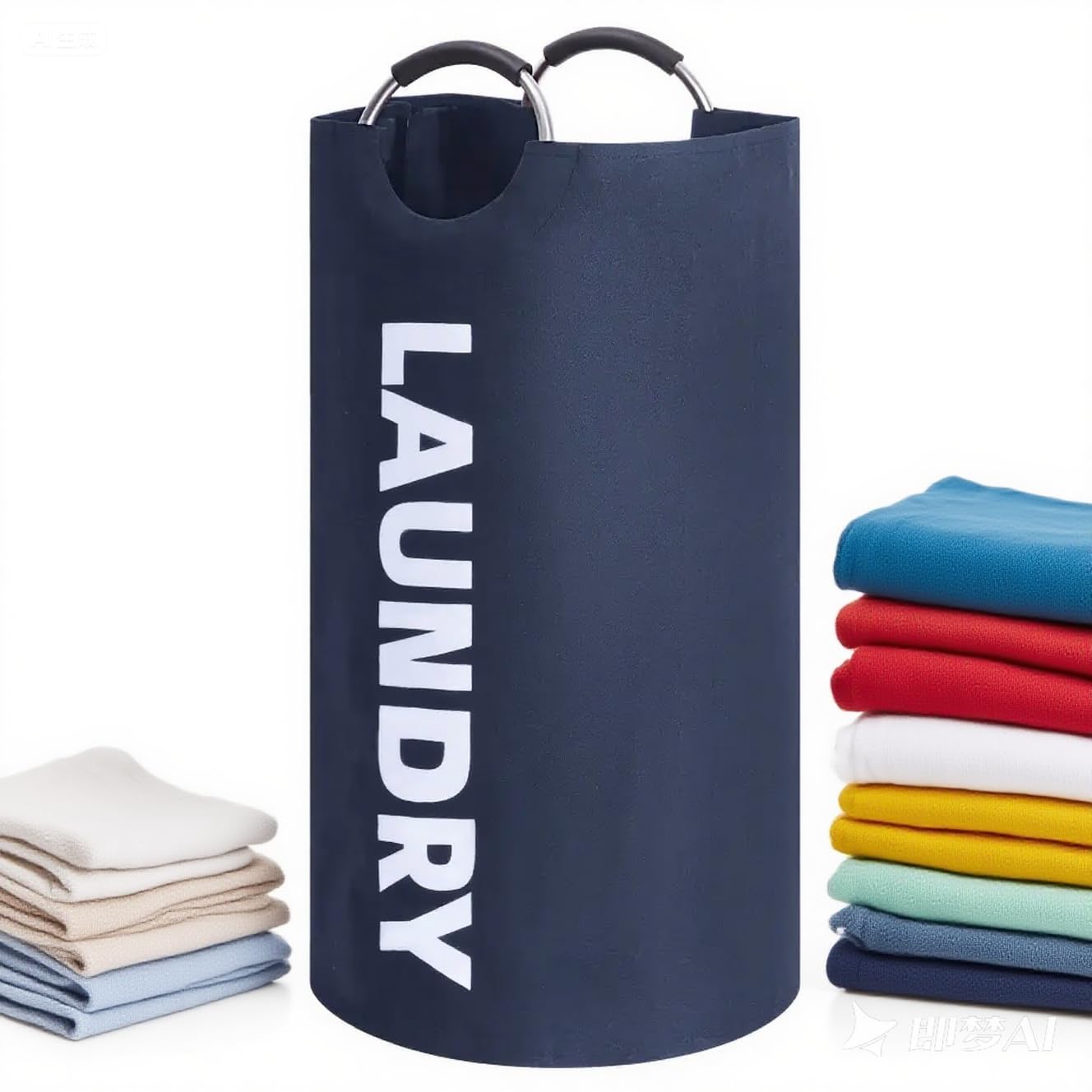 MOLICRAIN 90L Collapsible Laundry Basket
