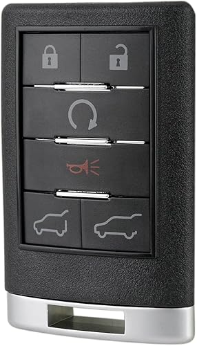 Miniatura 4 de Llavero de repuesto para Cadillac Escalade ESV EXT OUC6000066 2007-2014 (paquete de 2)