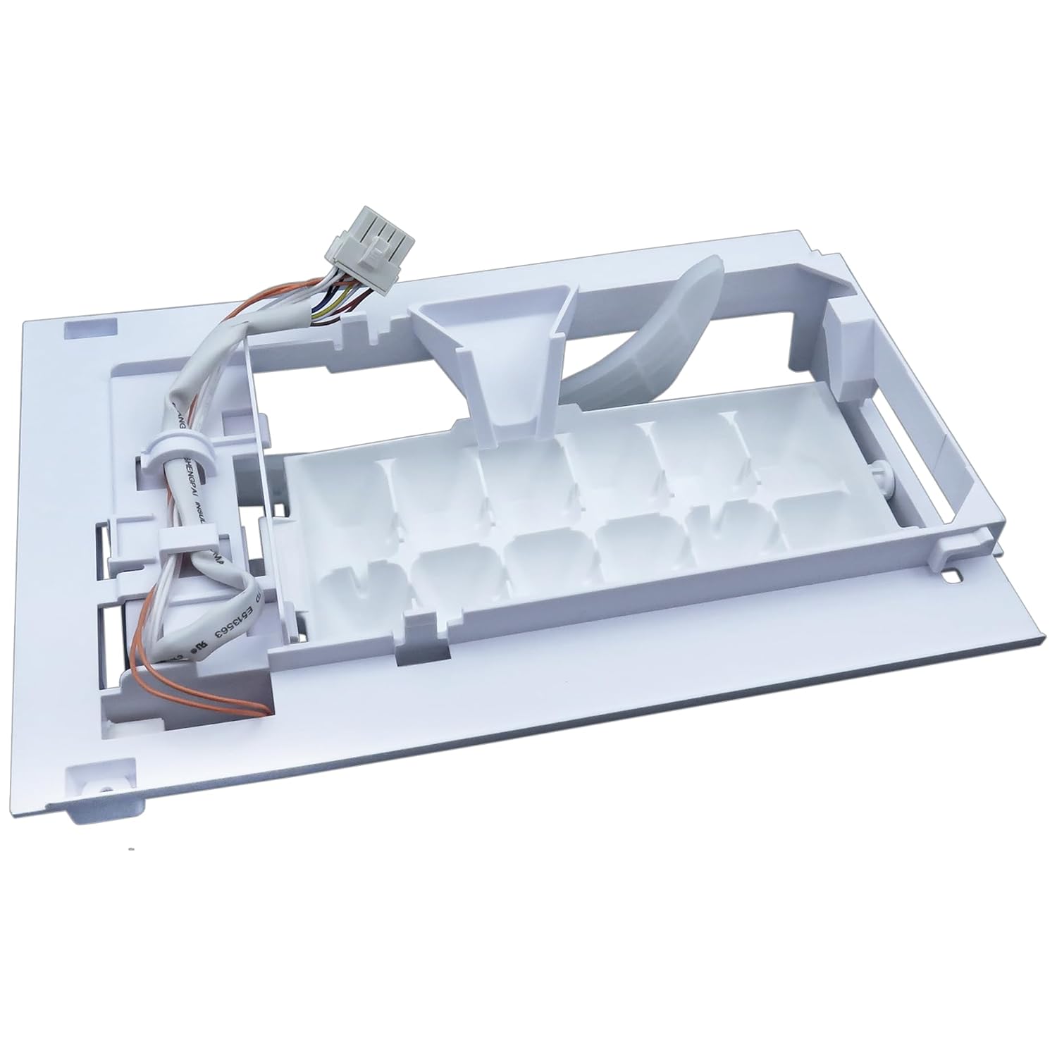 Upgraded AEQ72909603 AEQ72909602 Refrigerator Ice Maker Assembly, Compatible with LG/Kenmore/Sears Refrigerators, Replacement for AEQ72909601 2216335 AH3617225 EA3617225