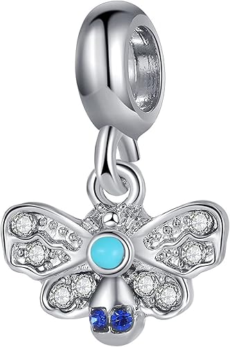 Miniatura 6 de Abalorio europeo plateado cuentas de plata para pulseras de circonita cúbica, collar de cadenas de serpiente