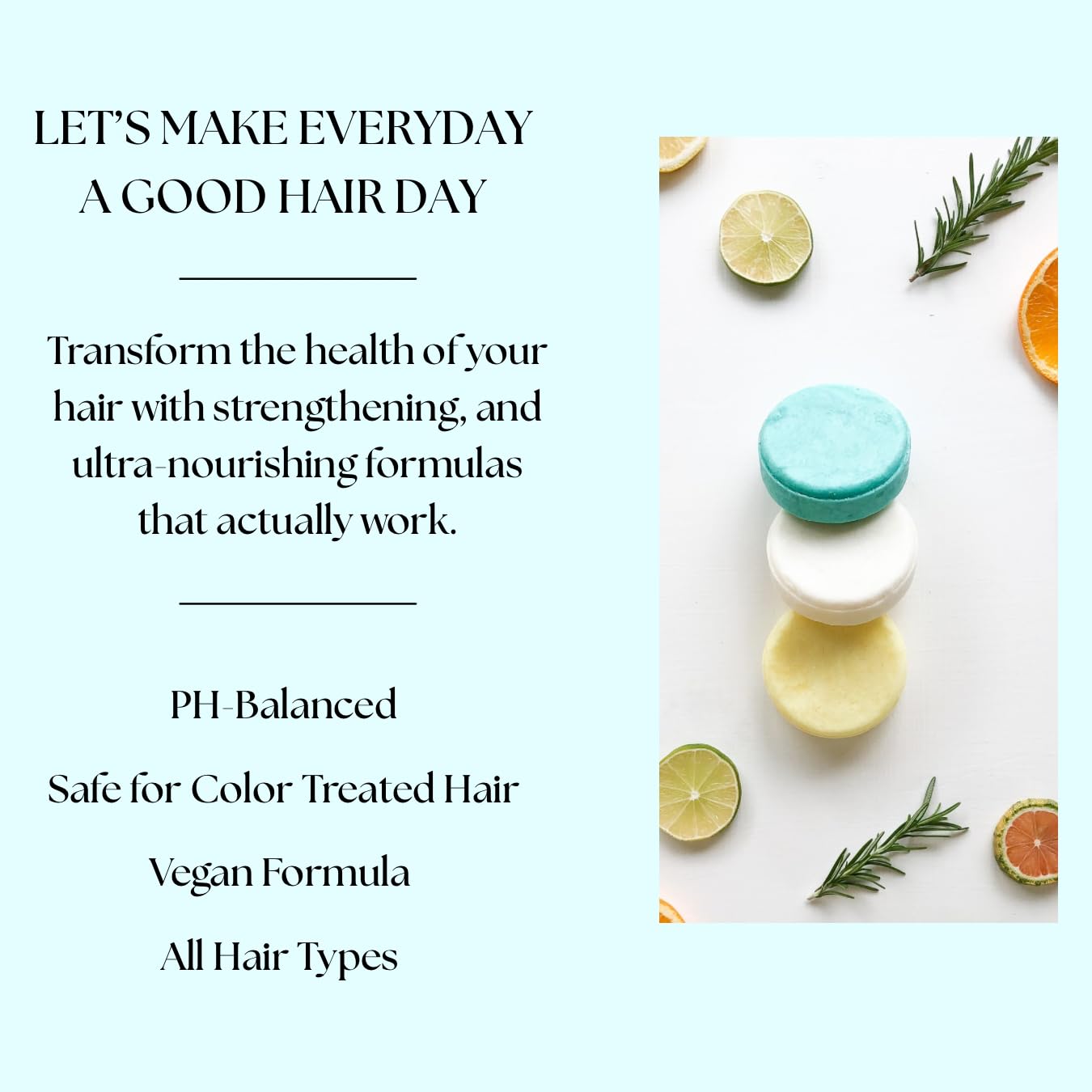 Aspen Kay Naturals Peppermint & Rosemary Shampoo Bar for Thinning Hair - Volumizing & Strengthening Argan Oil Shampoo for All Hair Types, Paraben & Sulfate Free, Made in USA - (2 pack)