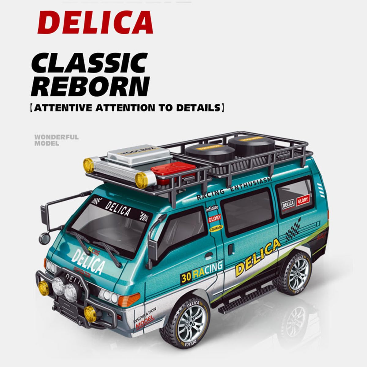 Zdalnie sterowany samochód, 1/24 2,4 GHz 4WD Offroad, w pełni proporcjonalny model ciężarówki RC, samochód dostawczy, ciężarówka, prezent dla dorosłych