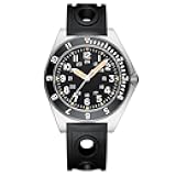 SD1944 Black Sports Waterproof Watches NH35 Luminous Automatic Stainless Steel Dive Men Watch