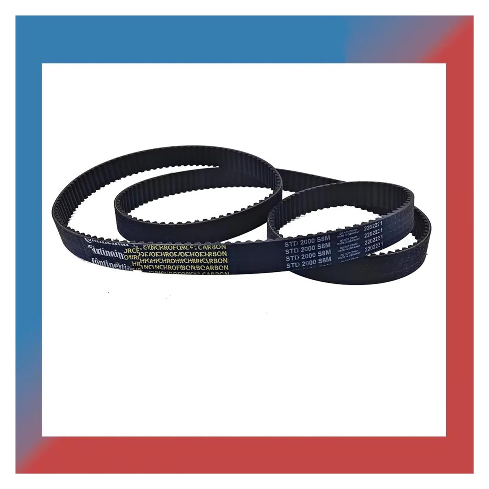 Correas trapezoidales Correa de transmisión de motocicleta STD 2000 S8M para BENDA ROCK300 BD300 ROCK 300 pieza de motocicleta 2202221(B)